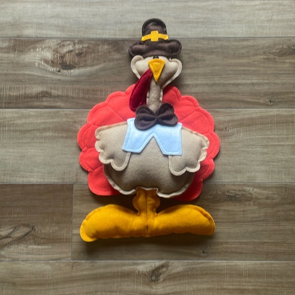 Felt Thanksgiving Turkey Decoration - Picture 1 of 7